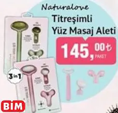 NATURALOVE TİTREŞİMLİ YÜZ MASAJ ALETİ